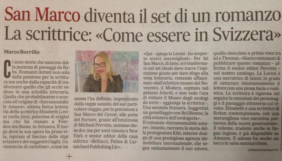 San Marco - interview with the author